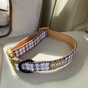 Fall Houndstooth Dog Collar (new)